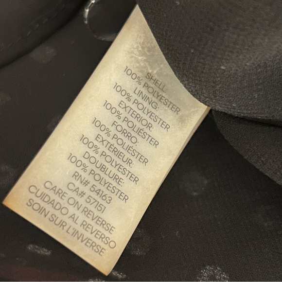 ❤️Calvin Klein Black Polka Dot Women's Top M - Picture 7 of 12